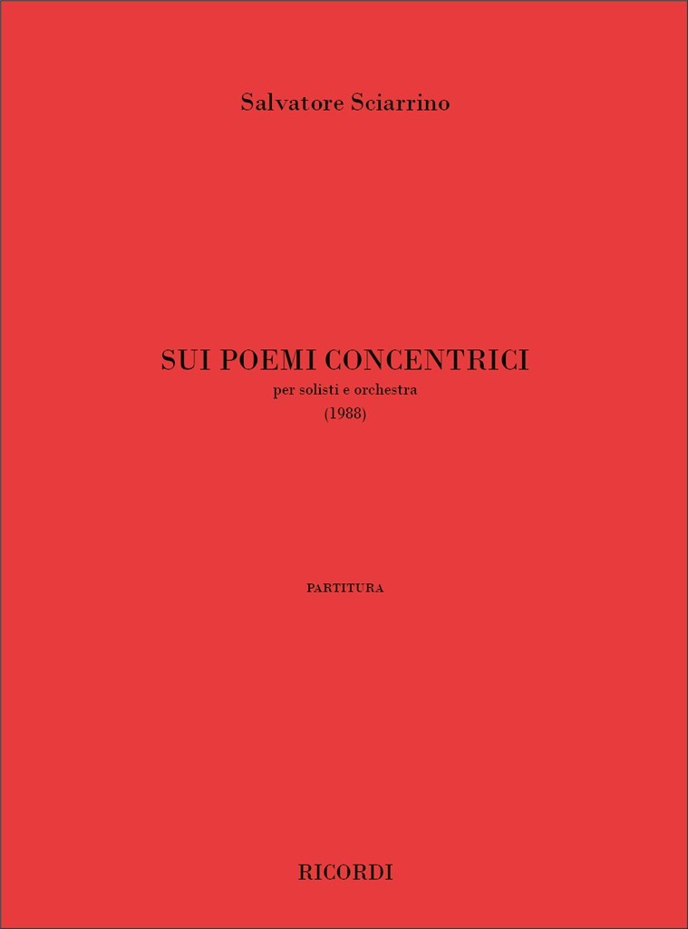 Sui Poemi Concentrici